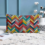 Load image into Gallery viewer, Abstract Printed Cotton Canvas Rectangular Cushion Covers, Set of 2 (12 x 18 Inches)