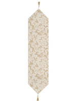 Load image into Gallery viewer, Cheerful Spring Exotic Canvas Table Runner for a Summery Look With Tassel