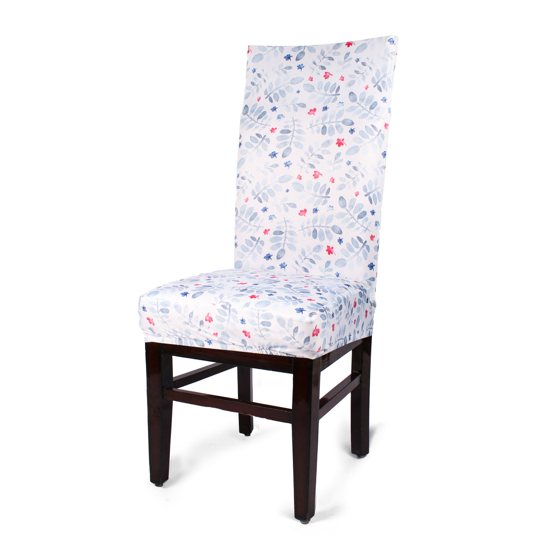 Leafpile Stretchable/Spandex Printed  Chair Cover
