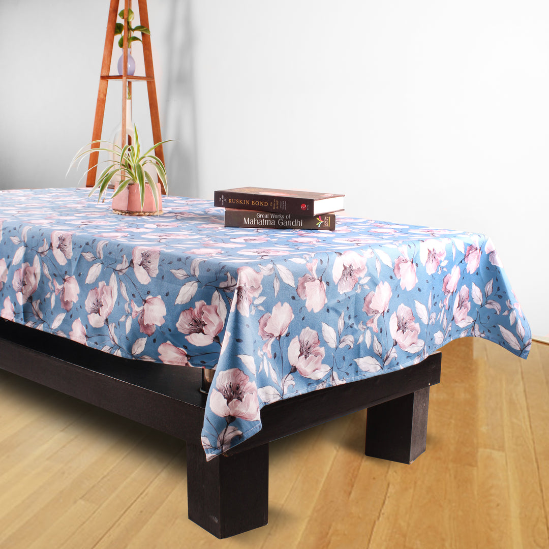 Premium Cotton Canvas Table Cover for Home and Events, 40X60 Inches