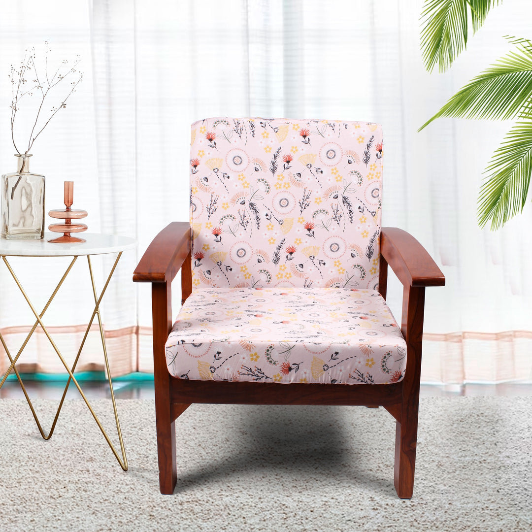 Spring Stretchable/Spandex Printed Sofa Seat SlipCover