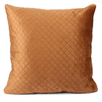 Load image into Gallery viewer, Both Side Quilted Velvet Cushion Cover (Set of 5), Brown