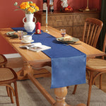 Load image into Gallery viewer, Luxurious Velvet Table Runner for Elegant Dining, Blue