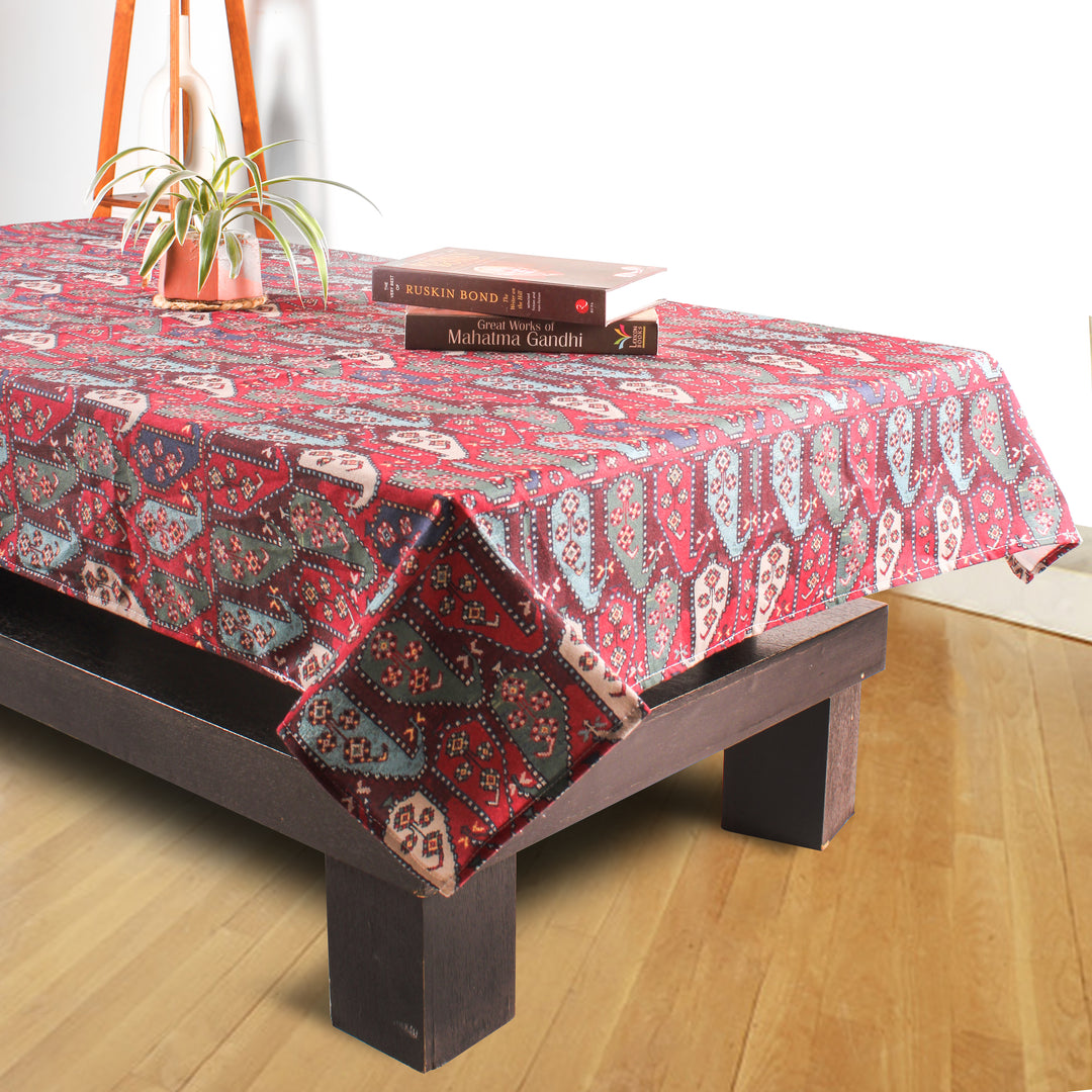 Premium Cotton Canvas Table Cover for Home and Events, 40X60 Inches