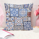 Load image into Gallery viewer, Ethnic Persian Art Box Printed Canvas Cotton Rectangular Cushion Covers, Set of 2 (24 x 24 Inches)