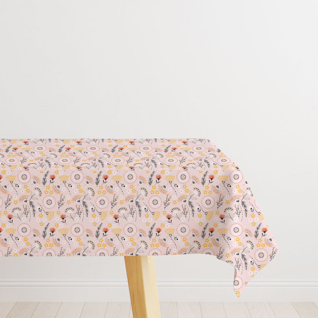 Premium Cotton Canvas Table Cover for Home and Events, 40X60 Inches