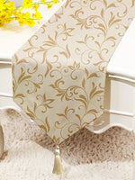 Load image into Gallery viewer, Cheerful Spring Exotic Canvas Table Runner for a Summery Look With Tassel