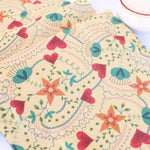 Load image into Gallery viewer, Floral Cotton Canvas Table Runner