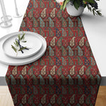 Load image into Gallery viewer, Serenity Exotic Canvas Table Runner for a Summery Look