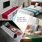 Load image into Gallery viewer, Luxurious Velvet Table Runner for Elegant Dining, Maroon