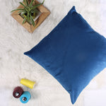 Load image into Gallery viewer, Soft Luxurious Velvet Cushion Covers Set of 5, Blue
