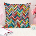 Load image into Gallery viewer, Abstract Printed Cotton Canvas Cushion Covers, Set of 5