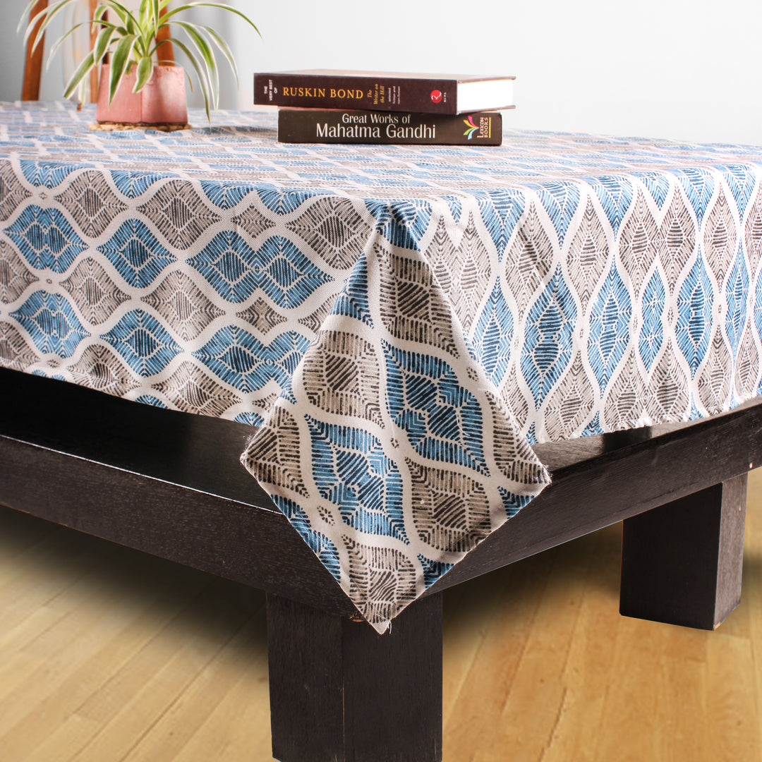 Premium Cotton Canvas Table Cover for Home and Events, 40X60 Inches