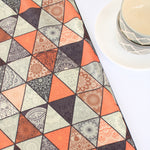 Load image into Gallery viewer, Calm Breeze Exotic Canvas Table Runner for a Summery Look With Tassel