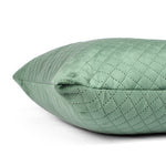 Load image into Gallery viewer, Both Side Quilted Velvet Cushion Cover (Set of 2), Green