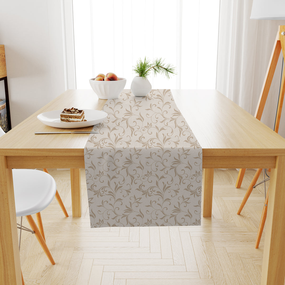 Cheerful Spring Exotic Canvas Table Runner for a Summery Look