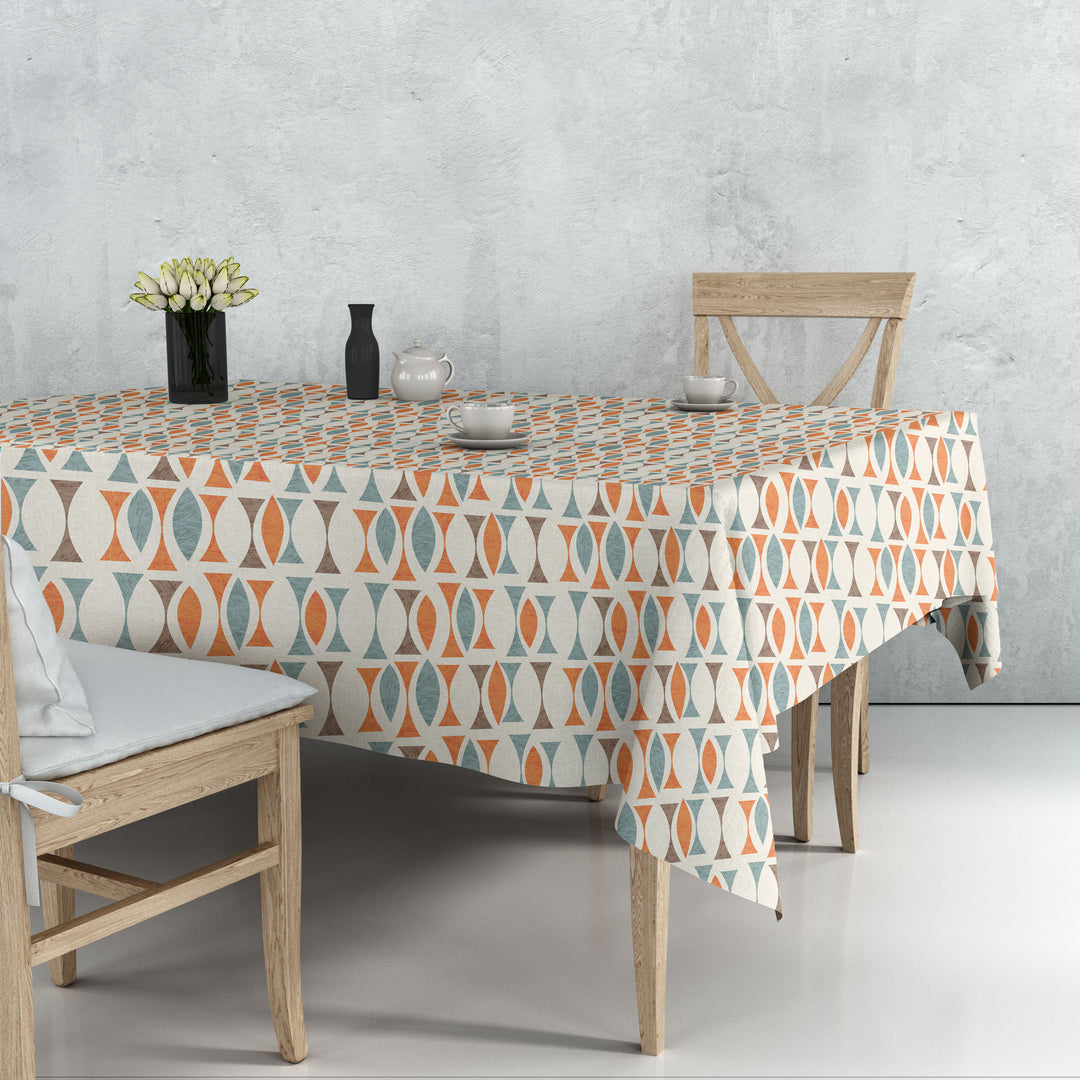 Premium Cotton Canvas Table Cover for Home and Events, 40X60 Inches