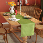 Load image into Gallery viewer, Luxurious Velvet Table Runner for Elegant Dining, Mehndi