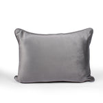 Load image into Gallery viewer, Velvet Cushion Cover With Piping - Perfect for Home Décor Rectangular (Set of 2), Grey