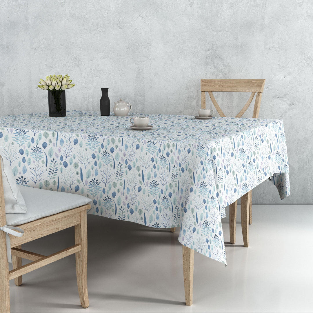 Premium Cotton Canvas Table Cover for Home and Events, 40X60 Inches