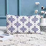 Load image into Gallery viewer, Ethnic Persian Art Box Printed Canvas Cotton Rectangular Cushion Covers, Set of 2 (12 x 18 Inches)