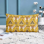 Load image into Gallery viewer, Ethnic Camel Printed Cotton Canvas Rectangular Cushion Cover Set of 2 ( 12 x 18 Inches )
