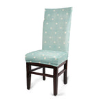 Load image into Gallery viewer, Polka Dot Printed Spandex Chair Slipcovers | Stretchable Chair Covers
