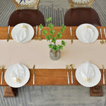 Load image into Gallery viewer, Luxurious Velvet Table Runner for Elegant Dining, Beige
