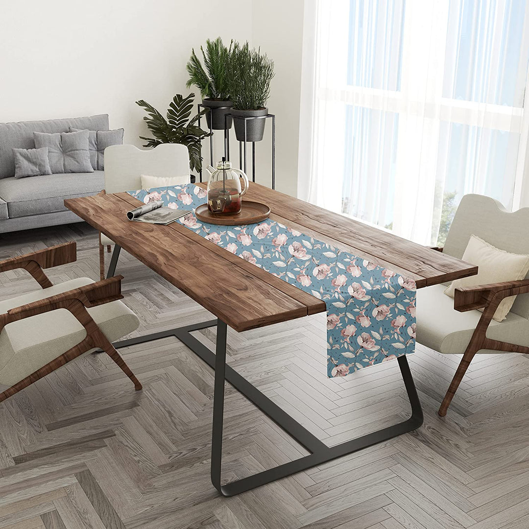 Soothing Sea Exotic Canvas Table Runner for a Summery Look