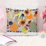 Load image into Gallery viewer, Multi-Color Tulip Printed Canvas Cotton Cushion Covers, Set of 2