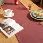 Load image into Gallery viewer, Luxurious Velvet Table Runner for Elegant Dining, Peach