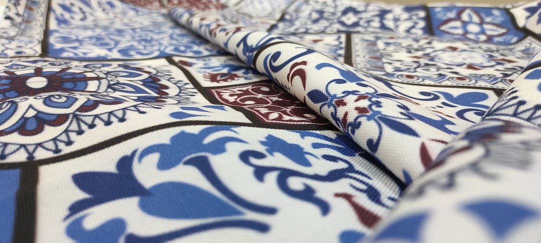 Ethnic Box Exotic Canvas Table Runner for a Summery Look