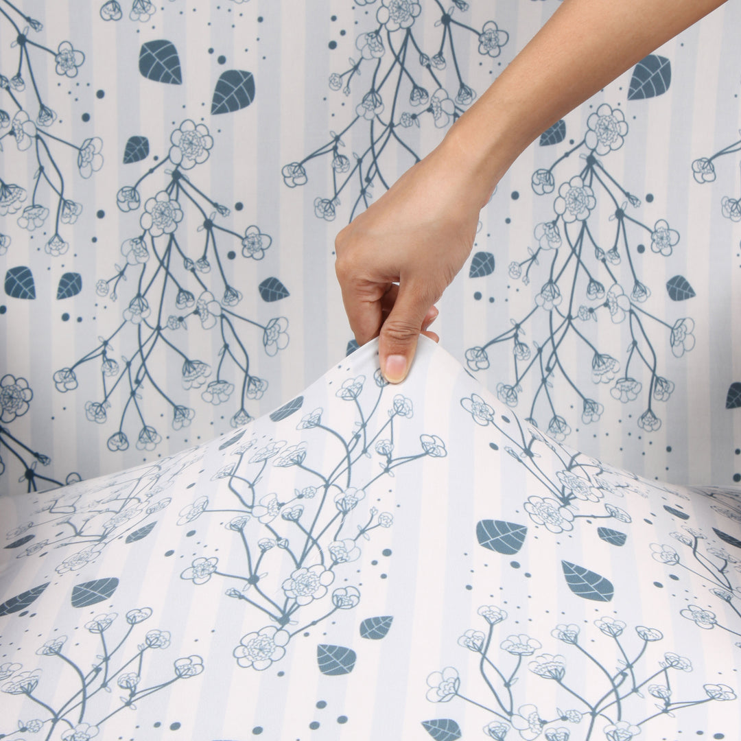 Floral Dendrite Stretchable/Spandex Printed Sofa Slip Cover