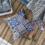 Load image into Gallery viewer, Ethnic Persian Art Box Printed Canvas Cotton Rectangular Cushion Covers, Set of 2 (24 x 24 Inches)