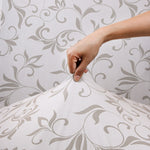 Load image into Gallery viewer, Swirling Foliate Stretchable/Spandex Printed Sofa Slip Cover