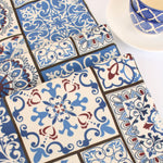 Load image into Gallery viewer, Ethnic Box Exotic Canvas Table Runner for a Summery Look With Tassel