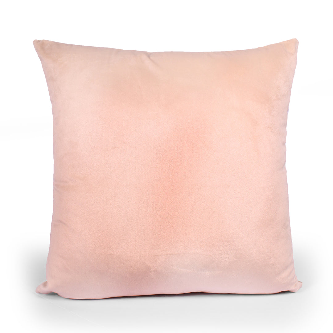 Soft Luxurious Velvet Cushion Covers Set of 5, Beige