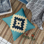 Load image into Gallery viewer, Geometrical Printed Canvas Cotton Cushion Covers, Set of 2 (24 x 24 Inches)
