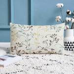 Load image into Gallery viewer, Floral Printed Canvas Cotton Rectangular Cushion Covers, Set of 2