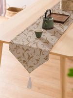 Load image into Gallery viewer, Cheerful Spring Exotic Canvas Table Runner for a Summery Look With Tassel