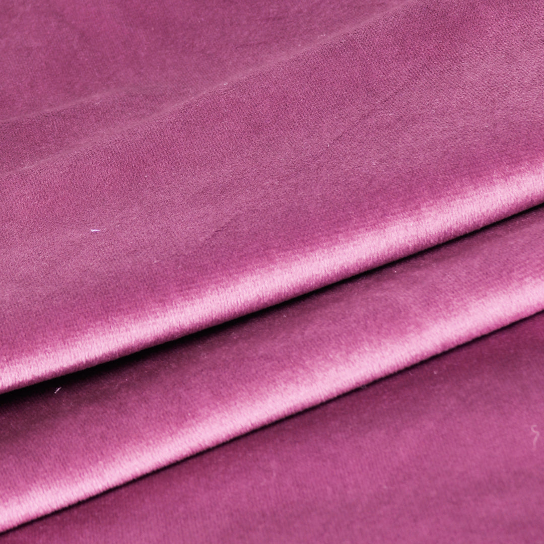Velvet Cushion Cover With Piping - Perfect for Home Décor Set of 2, Maroon