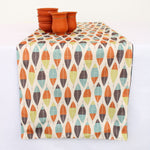 Load image into Gallery viewer, Botanical Cotton Canvas Table Runner