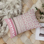 Load image into Gallery viewer, Geometrical Printed Canvas Cotton Rectangular Cushion Covers, Set of 2
