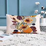 Load image into Gallery viewer, Multi-Color Tulip Printed Canvas Cotton Rectangular Cushion Covers, Set of 2