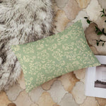 Load image into Gallery viewer, Floral Printed Canvas Cotton Rectangular Cushion Covers, Set of 2