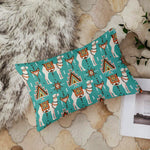 Load image into Gallery viewer, Ethnic Camel Printed Cotton Canvas Rectangular Cushion Cover Set of 2 ( 12 x 18 Inches )
