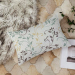 Load image into Gallery viewer, Floral Printed Canvas Cotton Rectangular Cushion Covers, Set of 2