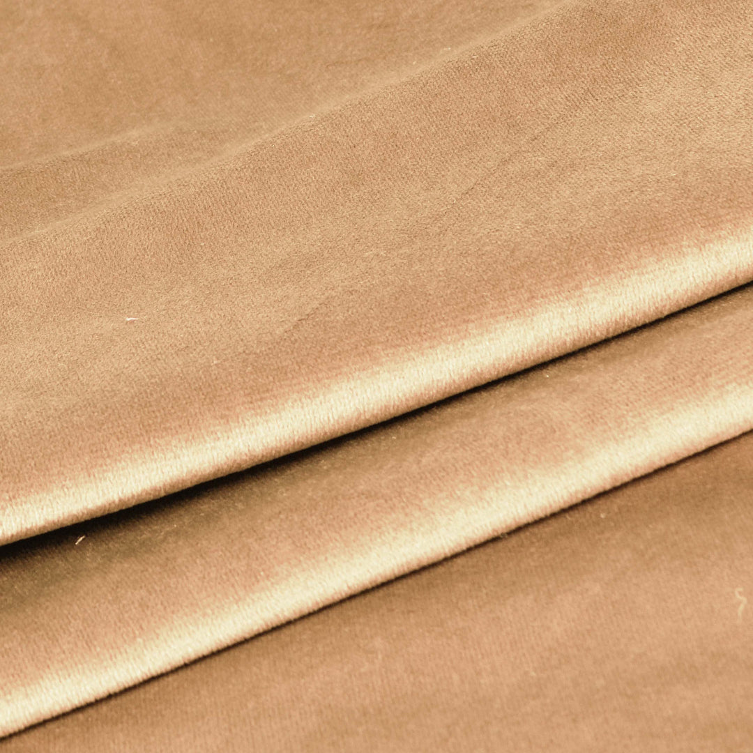Velvet Cushion Covers Adorned With Pom Poms Set of 5, Brown