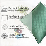 Load image into Gallery viewer, Both Side with PomPom Quilted Velvet Cushion Cover (Set of 2), Green