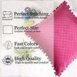 Load image into Gallery viewer, Both Side with PomPom Quilted Velvet Cushion Cover (Set of 2), Maroon
